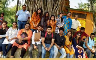 SMC students visit Smart Village Kalarabanka KIIT Mass communication